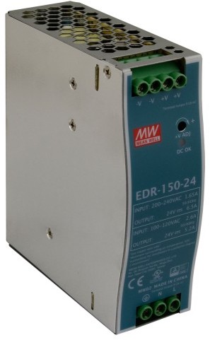 PULSAR EDR 24V/150W/6.5A zasilacz na szynę DIN (PL_EDR-150-24)