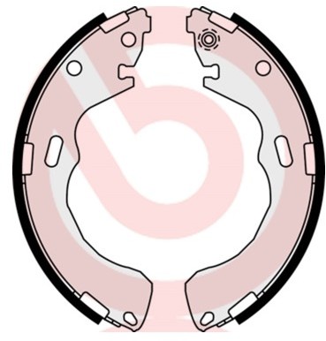 BREMBO Zestaw szczęk hamulcowych S 49 519