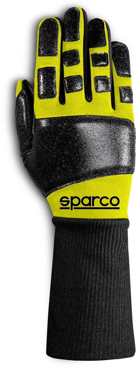 SPARCO Rękawice dla mechanika R-MECA żółte (FIA) 00131710GF
