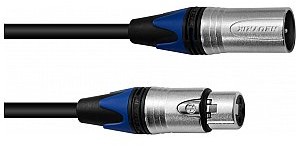 PSSO Kabel mikrofonowy XLR COL 3pin 5m bk Neutrik 30227847