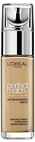 L'Oréal Paris Perfect Match Foundation Golden Toffee 6.5.d/6.5.w, 30 ML 3600522862574