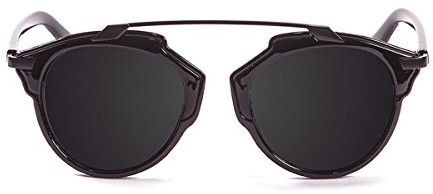 Solano paloalto Sunglasses Santorini uniseks dla dorosłych, Shiny Black P103000.1_Shiny Black