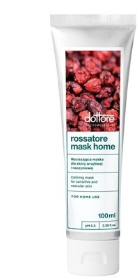 Dottore Rossatore Mask Home-Wyciszająca maska do cery naczyniowej i wrażliwej,100 ml DOT000011