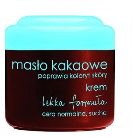 Ziaja Masło Kakaowe krem poprawiający koloryt skóry skóra normalna i sucha 50ml 54368-uniw