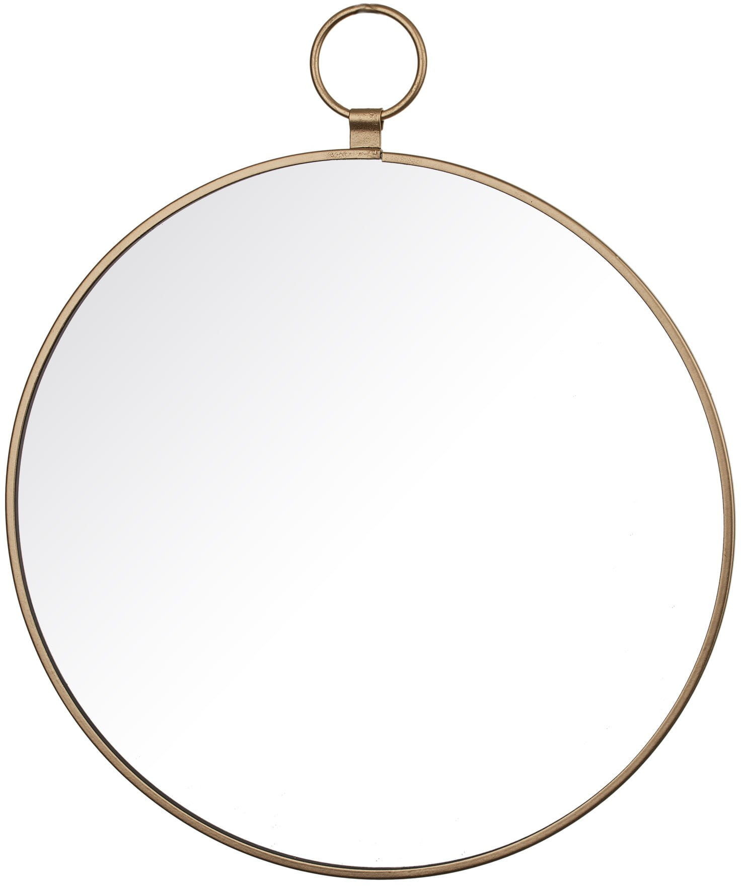 Max-land LUSTRO DEKORACJA ŚCIENNA ZŁOTE 24cm 135847