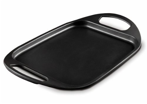 Castey Patelnia do grillowania fundix wykonana z aluminium 45 cm indukcja płaski taca patelnia z odlewu aluminium F-IP45