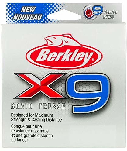 BERKLEY X9 Braid Flame Green 0.30 (648-1486865)