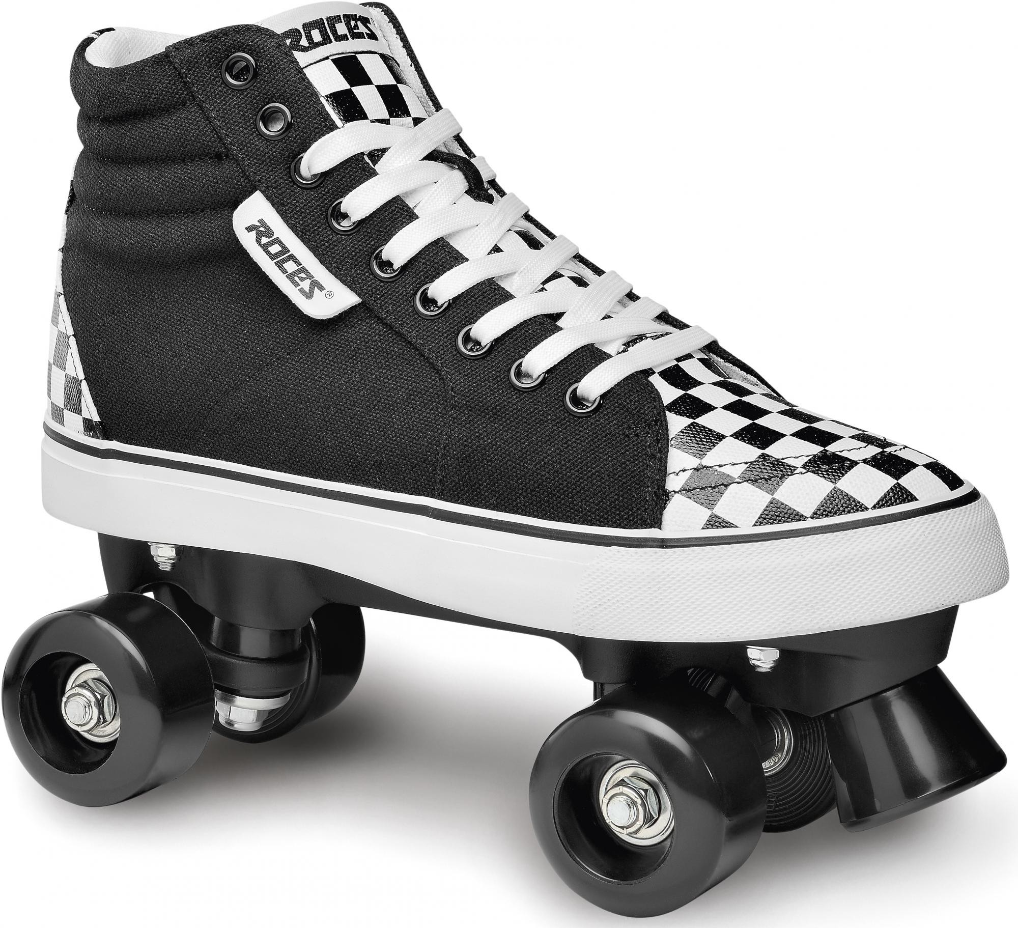 Roces wrotki Ollie Check Black/White 34