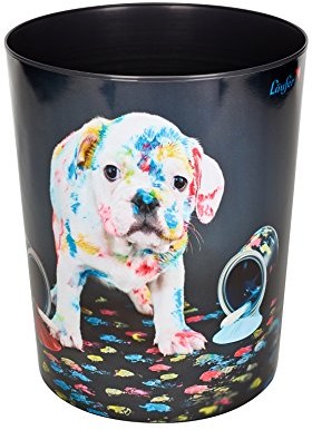Läufer kosz na papier z motywem psa, pojemność 13 l 26663