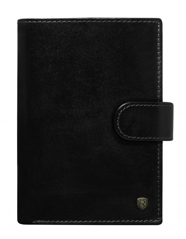 Rovicky Portfel męski skórzany N74L-RVT BLACK