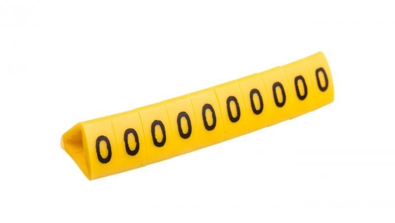 Ergom Oznacznik przewodów OZ-3/O żółty E04ZP-01020502600 100szt. 01020502600