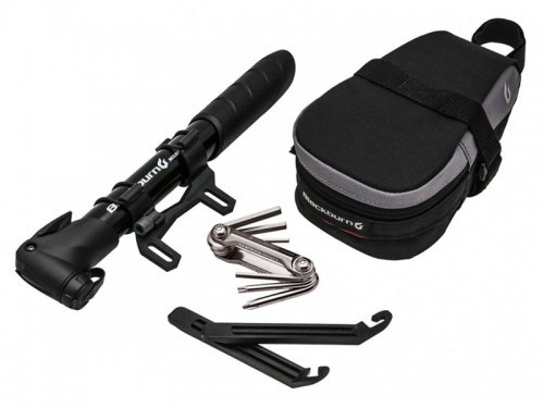 BLACKBURN Zestaw LOCAL RIDE KIT (torebka podsiodłowa, kluczyk kieszonkowy, łyżki, pompka) (DWZ) A-BBN-7057348