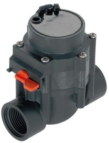 Gardena 127820 zawór nawadniania, kompatybilny z systemem nawadniania Classic lub Comfort; z filtrem do dokładnego oczyszczania (ciśnienie robocze 0,5  12 Bar; 1