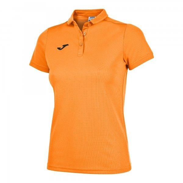 Orange Joma Hobby Women Polo Shirt Fluor S/S