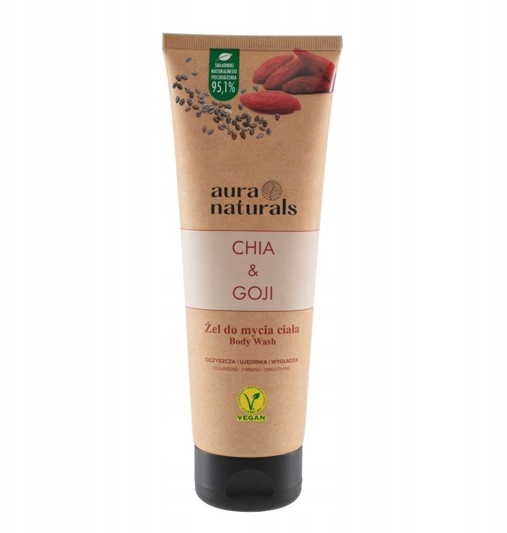 Naturals Aura Chia Goji żel do mycia ciała 250ml