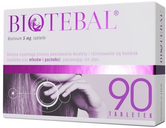 Polpharma Biotebal 5mg x90 tabletek