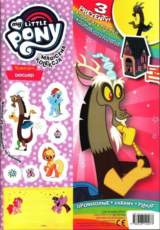 Edipresse Książki My Little Pony magiczna kolekcja Tom 24 Discord