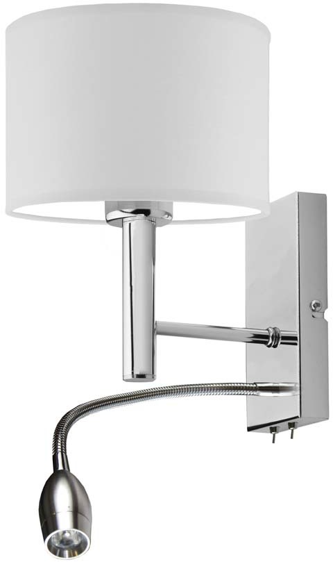 LYSNE Kinkiet z panelem LED FLORYDA