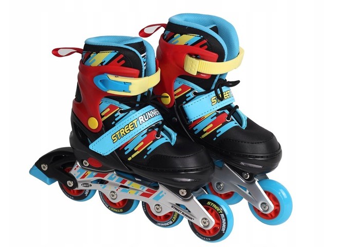 Rolki ABEC5 Boy regulowane rozm.31-34 Laubr