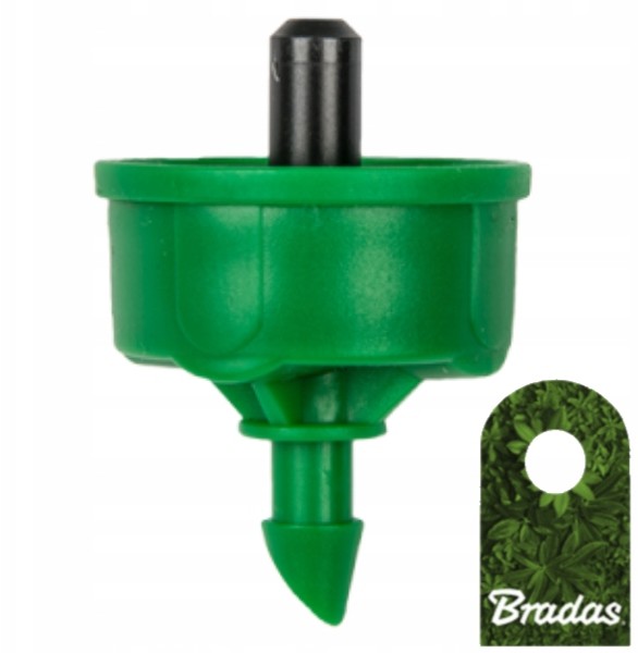 Kroplownik z kompensacją 4l/h 5mm No-drain 0117