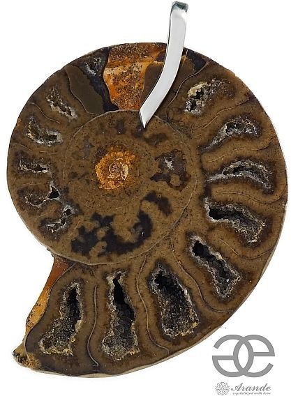 Arande AMONIT ORYGINALNY DUŻY WISIOREK SREBRO 925 4430507828