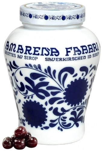 Fabbri Wiśnie koktajlowe w syropie Amarena Fabbri 600g słoik 0726-5291F