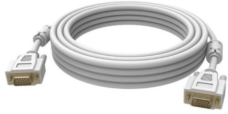 Vision TC 5MVGAP kabel VGA 15-pin D-Sub na VGA 15-pin D-Sub biały - 5m TC 5MVGAP