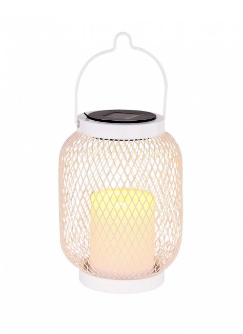 Globo Lighting ULLI Lampa solarna LED Biały 1-punktowy Wesoły śmieszny Obszar zewnętrzny ULLI 33542