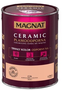 Magnat Farba wewnętrzna CERAMIC 5 l koralowa laguna C26