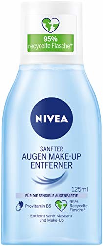 NIVEA Delikatny środek do usuwania makijażu oczu do wrażliwych okolic oczu, 125 ml