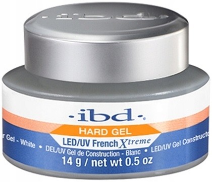 IBD Hard Gel Led/uv Xtreme Żel Budujący White 14g