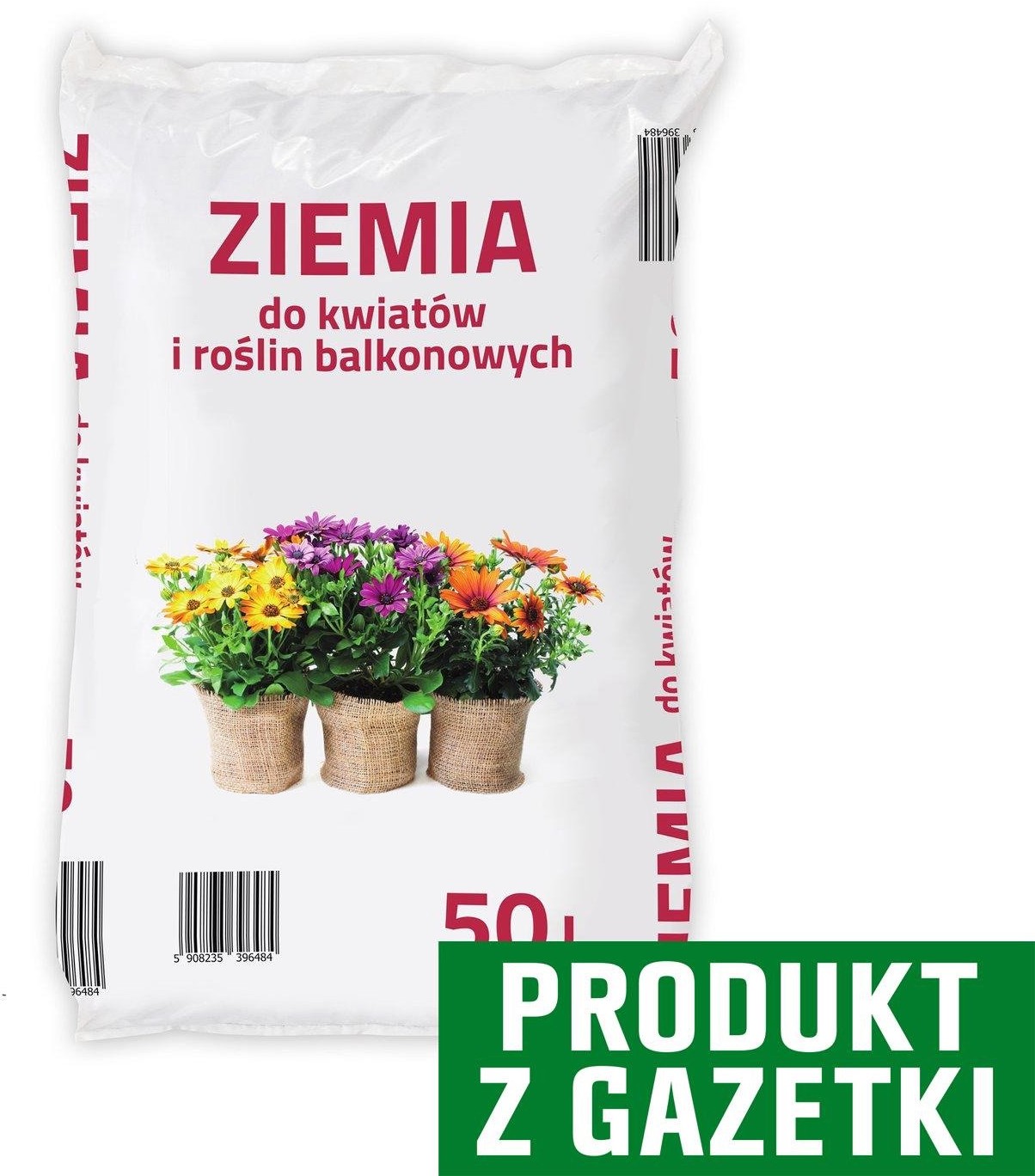 Sobex Ziemia do kwiatów i roślin balkonowych 50 L