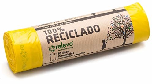 Relevo worki na odpady 30 litrów  100% recyklingu i wytrzymałe
