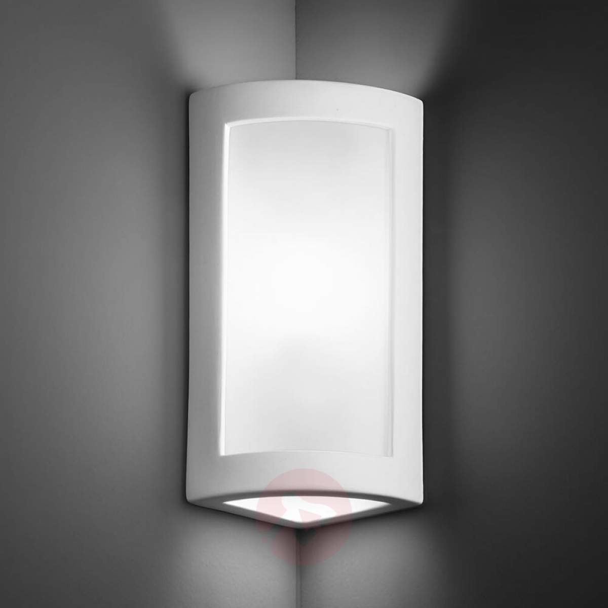 Kolarz Prostokątna lampa ścienna Casablanca