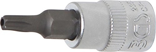 BGS wkładka bit 6,3 MM, 1/4 cala trzpieniowe T z otworem, T20, 2359 2359