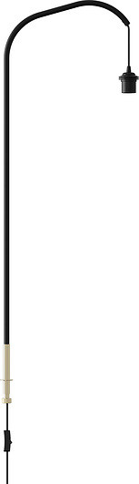 Umage Ramię do lampy Light Around do sofy Lounge Around czarne 5401