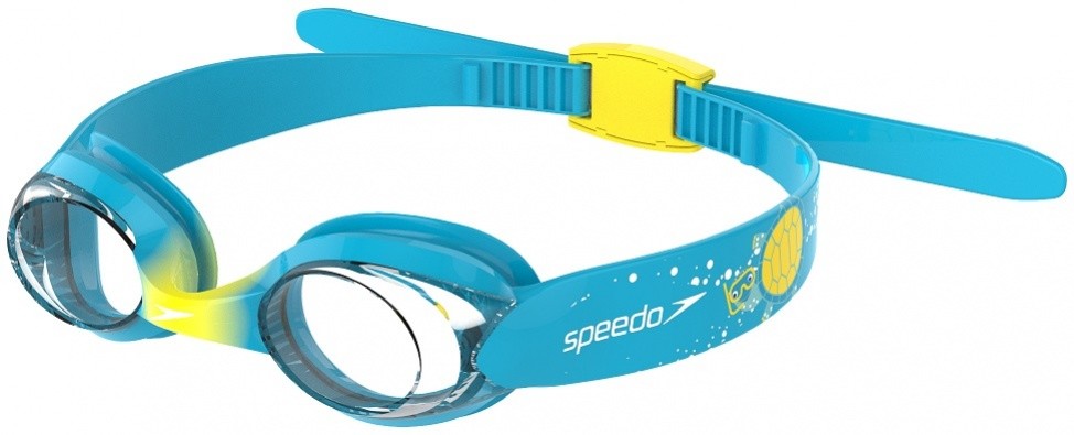 Speedo sea squad illusion goggle infants niebiesko/żółty