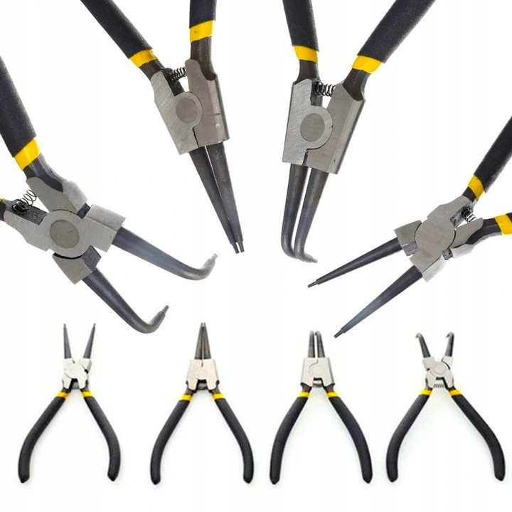 Zestaw Szczypce Do Pierścieni Segera 6'' 160MM 4EL