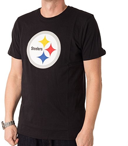New Era Pittsburgh Steelers T-Shirt, czarny, S 11073655