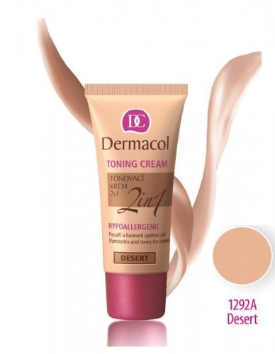 Dermacol Podkład i Krem nawilżający Toning Cream 2in1 Desert 30ml