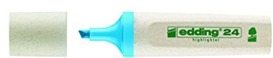 Edding EcoLine 10 Textmarker klinowatym czubkiem około 2  5 MM, błękitny 4-24010