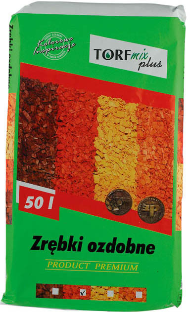 Zrębki dekoracyjne Aqua Save Torf-Mix 50 l żółte