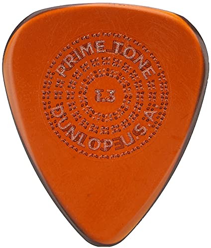 Dunlop Jim 510P1.3 Primetone standardowy rzeźbiony plektron z uchwytem, 1,3 mm, zestaw 3 / graczy ADU 510P130