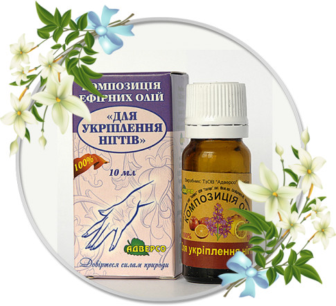 Adverso Olejek do Wzmocnienia Paznokci, 100% Naturalny