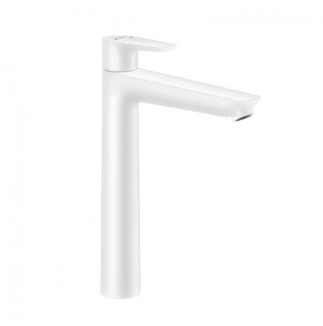 Hansgrohe Talis E Bateria umywalkowa wysoka biały matowy 71716700