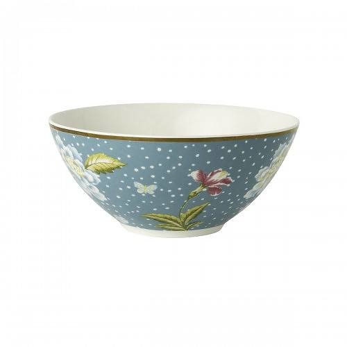 Laura Ashley Miska Salaterka Porcelanowa Laura Ashley Heritage Niebieska 0,8 L
