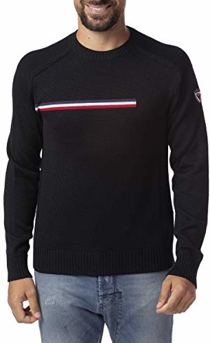 Rossignol Rossignol Męska koszulka Odysseus Round Neck czarny czarny S RLJMO05