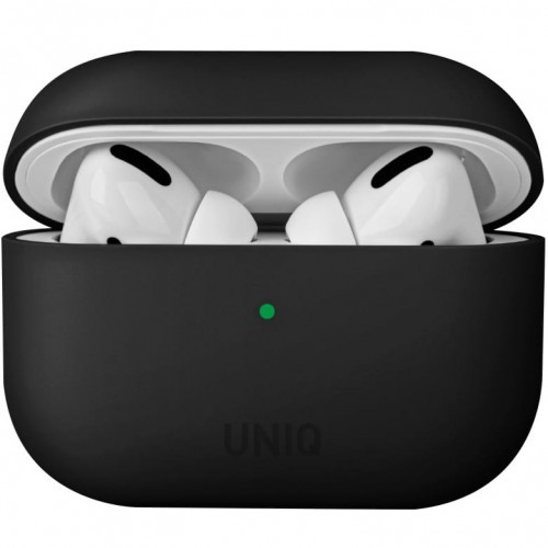 Apple UNIQ Etui Uniq Lino AirPods Pro, czarne 8886463672808