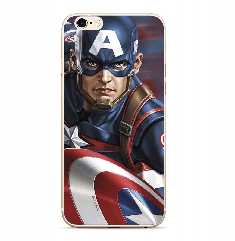 Samsung Etui Marvel A71 Pełny Kapitan Ameryka 022