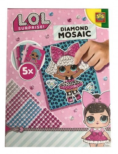 Ses Creative Creative Mozaika diamentowa LOL Surprise